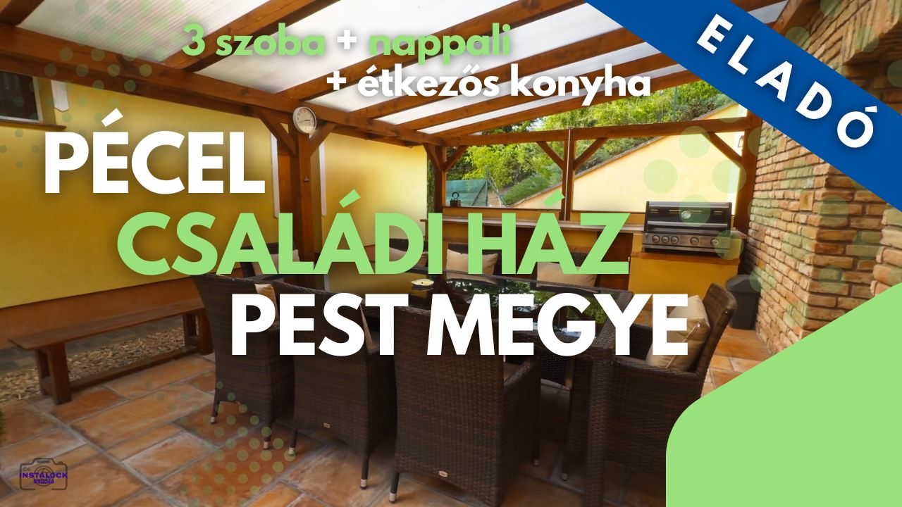 Pécel lenyűgöző családi ház ingatlanfilm
